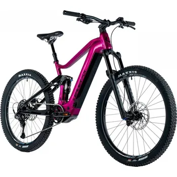 Elektrokolo Horské elektrokolo Leader Fox Acron 27,5" 2024 fialový rám 19,5