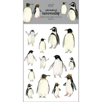 Odstranitelné tetování ePiPí Tetovačky - Tučňáci