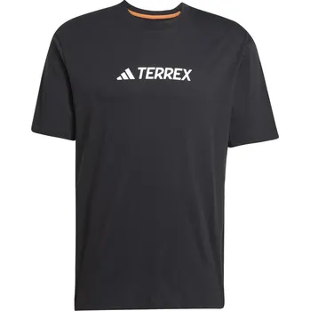 Pánské tričko Pánské Tričko s krátkým rukávem ADIDAS TX LOGO TEE JF9143 – Černá L