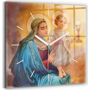 Hodiny Nástěnné hodiny SacroArte, vícebarevné, 30 cm