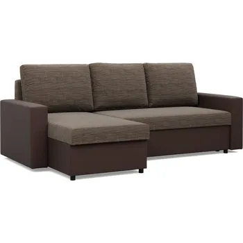 Sedací souprava Sedací souprava LUNA UNIVERZÁLNÍ výběr z barev Lawa 2 + Real 66 hnědá