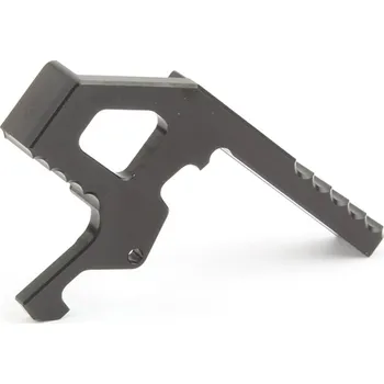 Airsoft RetroArms CNC zvětšení natahovací páky M4, typ A - Černá