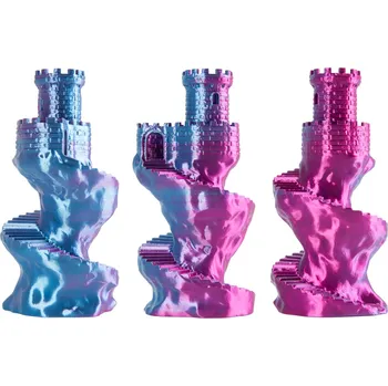 Filament Spectrum 81398 filament, PLA Magic SILK, 0.25kg, 1.75mm, AURORA BLOOM