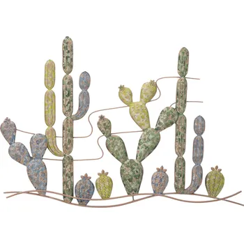 Nástěnná dekorace Mauro Ferretti Cactus, 90x2,5x64 cm