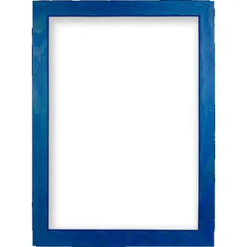 Rám na obraz Fotorámeček Modena Rozměr: 9 x 13 cm, Barva: Modrá, Typ zasklení: Sklo