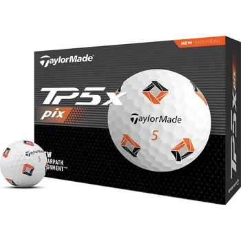 Golf TaylorMade balls TP5x 24 Pix 3.0 5-vrstvé 3ks