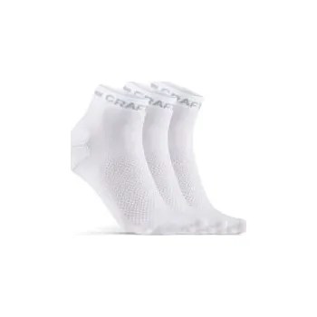 Pánské ponožky Ponožky CRAFT CORE Dry Mid 5-pack bílá 43-45 43-45