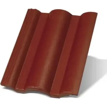 Střešní krytina Taška základní betonová Danubia višňově červená