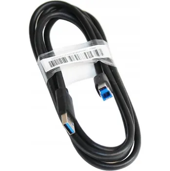 Datový kabel Kabel USB A na USB-B 3.0 pro HDD, TISKÁRNU, SKENER 5 Gb/s, 1.8 m