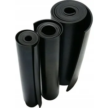 Gumová deska SBR, Gumová rohož, Podlaha, tloušťka 8 mm, šířka 120 cm, 0,6 m2