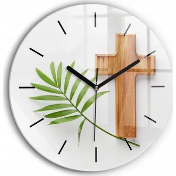 Hodiny Nástěnné hodiny SacroArte modré 60 cm