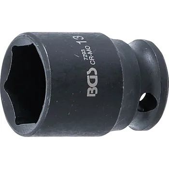 BGS 7293, Silová nástrčná hlavice, šestihranná | 6,3 mm (1/4") | 13 mm