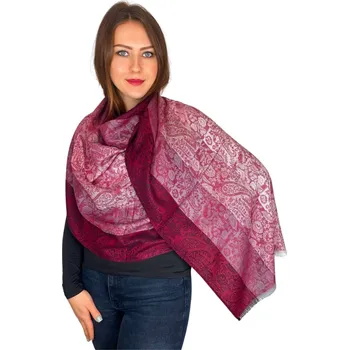 Šála Šál Pašmína - Elissandra - Vínová
