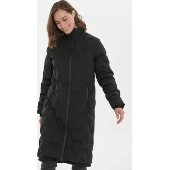 Dámský kabát Dámský zateplený kabát Weather Report Foster W Long Puffer Jacket Weather report černá 3110631