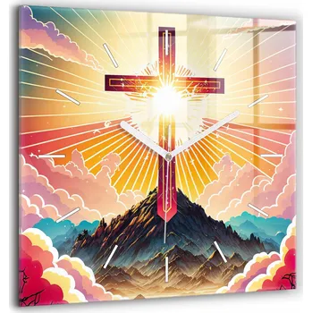 Hodiny Nástěnné hodiny SacroArte, vícebarevné, 60 cm