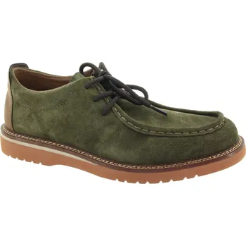 Pánské polobotky RIEKER Pánské kožené polobotky khaki 04502-54-247 Velikost 46