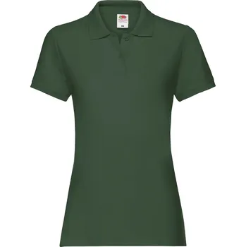 Dámská móda FRUIT OF THE LOOM FN01•LADIES PREMIUM POLO Fruit of the Loom zelená 3262821