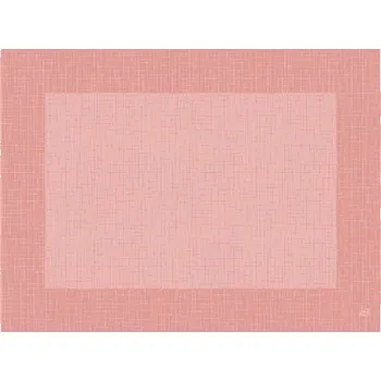 Jednorázové nádobí Prostírka 30 x 40 cm BioDunicel LINNEA jemně růžová (100 ks) 100032428