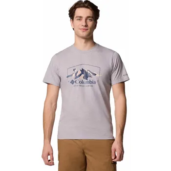 Pánské tričko Columbia Pán.tričko Path Lake Graphic 100% orig. bavlna - 0 - šedá - XL