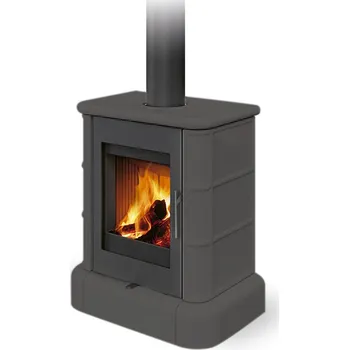 Krbová kamna ROMOTOP SIENA N 01 keramika steel 58507 - kachlová krbová kamna