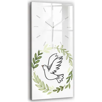 Hodiny Nástěnné hodiny SacroArte bílé 30 cm