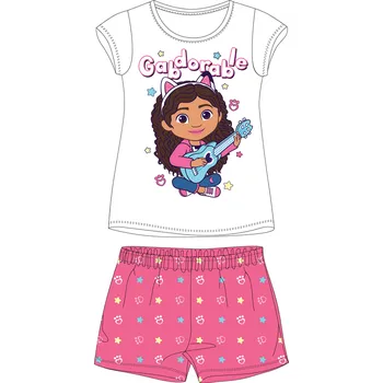 Dívčí pyžamo Gábinin kouzelný domek - licence Gábinin kouzelný domek 5204007 bílá 122