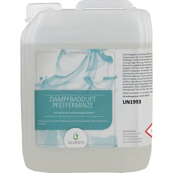 Vonná esence pro vířivku Lacoform Esence pro parní lázně Máta peprná 250 ml