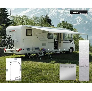 Stínicí technika Pouzdro Thule Markýza Omnistor 8000 Color Mystic Grey Stříbrné