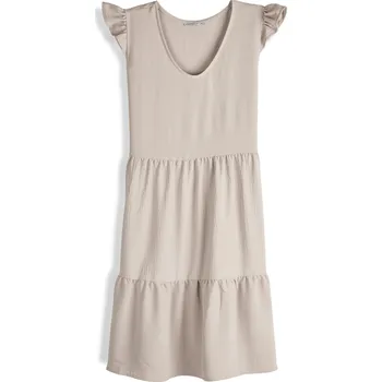 Dámské šaty GATE Šaty s nařasenými rukávy 36 225-1237/2221