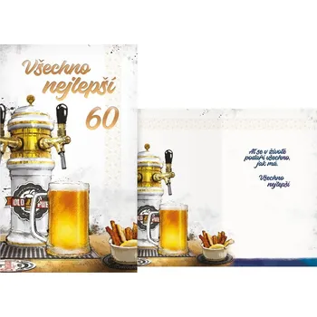 UNIPAP přání k narozeninám 60 M11-540 T PRANI_T_2279 549691