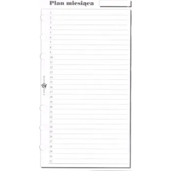 Kalendář KALENDÁŘ NÁPLŇ Měsíční Plánovač Organizace DOPLNĚNÍ Antra
