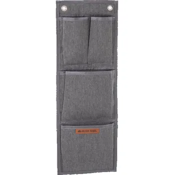 Příslušenství ke karavanu Organizér HOLIDAY TRAVEL Mini, šedý, 20x60cm, očka
