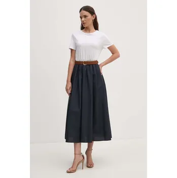 Dámské šaty Bavlněné šaty Sandro Ferrone SFS7XBDMARGOT bílá 00X, vel. 36