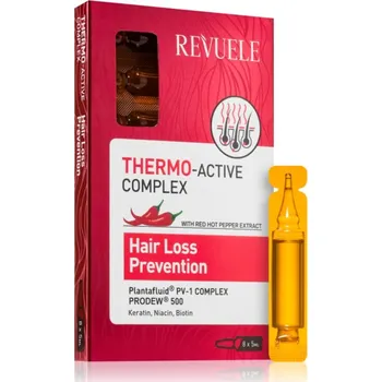 Přípravek proti padání vlasů Revuele Thermo-Active Complex Hair Loss Prevention ampule proti vypadávání vlasů 8x5 ml