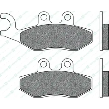 Brzdová destička brzdové destičky, NEWFREN (směs SCOOTER ELITE SINTERED) 2 ks v balení M502-892