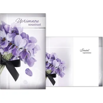 UNIPAP přání kondolenční M13-063 T PRANI_T_1709 549624