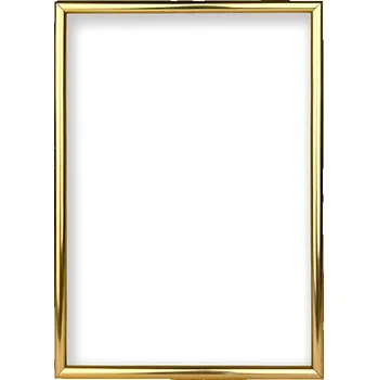 Rám na obraz Fotorámeček BF Rozměr: 9 x 13 cm, Barva: Zlatá, Typ zasklení: Sklo