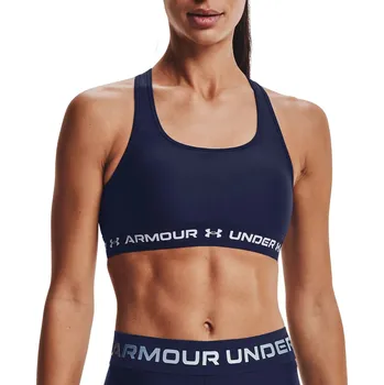 Souprava dámského spodního prádla Podprsenka Under Armour UA Crossback Mid Bra 1361034-410 Velikost M