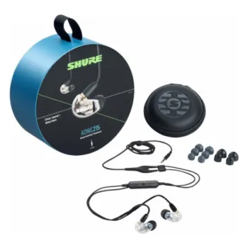 Sluchátka Shure AONIC 215 - sluchátka do uší s jedním měničem a 3,5mm kabelem (průhledná)