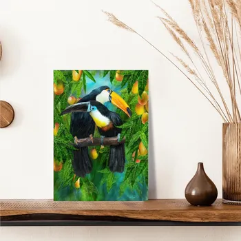 Weltbild Malování podle čísel Tropičtí ptáci 493453