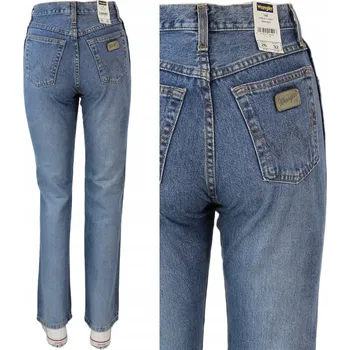 Dámské džíny WRANGLER TINA BOOT CUT DŽÍNY ZVONOVÉ "USED LIGHT" _ W26 L30