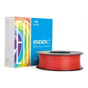 3D tisk CREALITY Filament ENDER 1 kg PLA+ ČERVENÝ - ČERVENÁ