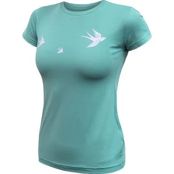 cyklistický dres Triko krátké dámské SENSOR COOLMAX TECH SWALLOW mint L