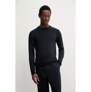 Pánský svetr Vlněný svetr BARENA VENEZIA Camicia Mola KNU5111.429 námořnická modř 59X, vel. L