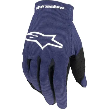 Moto rukavice Dětské rukavice na motorku Alpinestars Radar modro-bílé