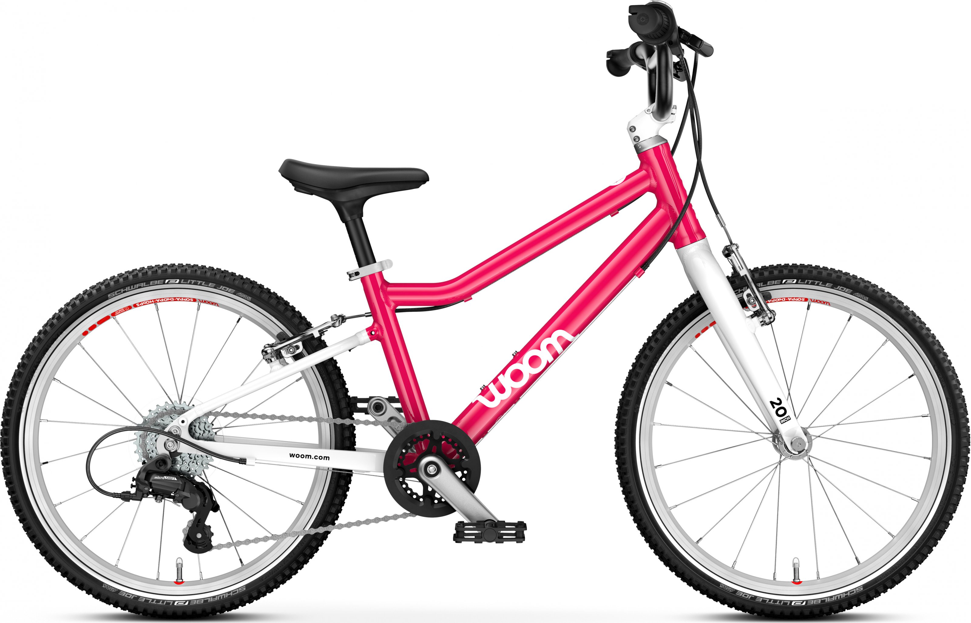 Dětské kolo Woom GO 4 Barva: Hot Pink