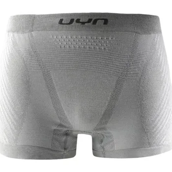 Pánské termo spodní prádlo Pánské funkční boxerky UYN MOTYON BIOTECH BOXER - světle šedá S/M
