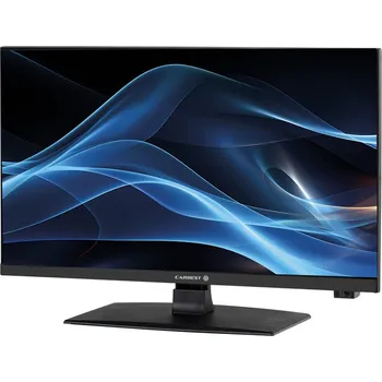 Příslušenství ke karavanu Smart LED TV 21,5', 12V televize, 2Gen, bezrámová, černá, stříbrná