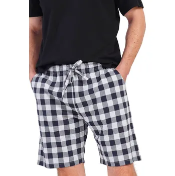 Pánské pyžamo Pánské kraťasy na spaní 1XL-4XL 1P1893 modrá 4xl