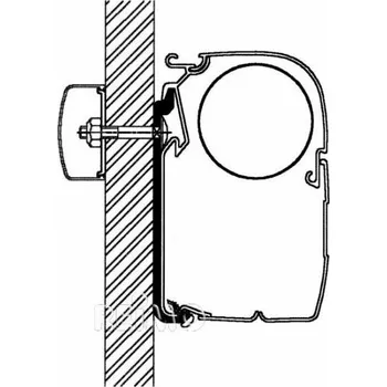 Markýza Plochý adaptér 5 4m